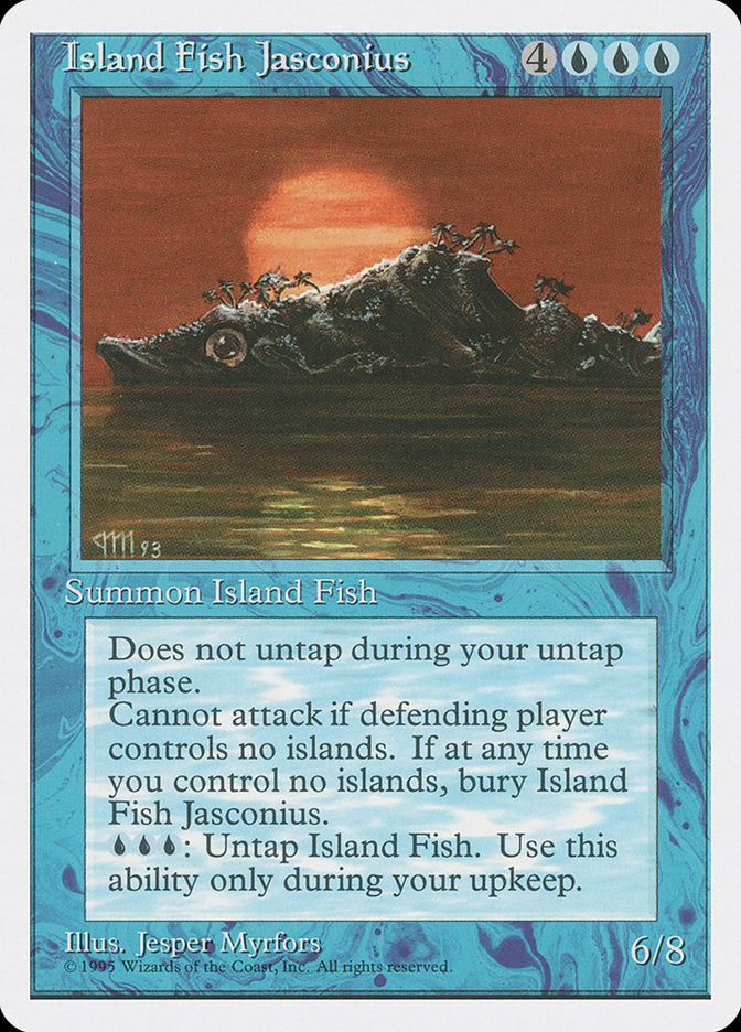 Island Fish Jasconius [Fourth Edition] | Total Play