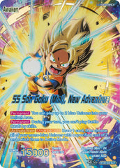Son Goku (Mini) // SS Son Goku (Mini), New Adventure (SLR) (BT28-028) [Prismatic Clash] | Total Play
