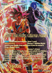 Son Goku // SSG Son Goku, Crimson Power (SLR) (BT28-105) [Prismatic Clash] | Total Play