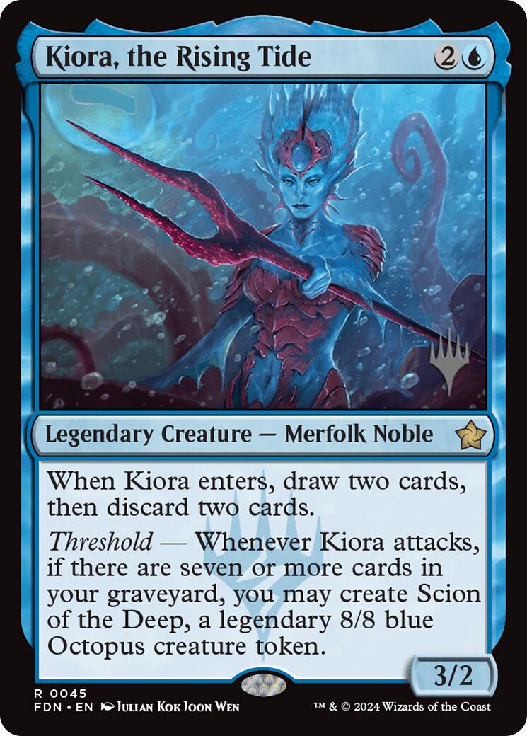 Kiora, the Rising Tide [Edge of Eternities Promo Pack] | Total Play