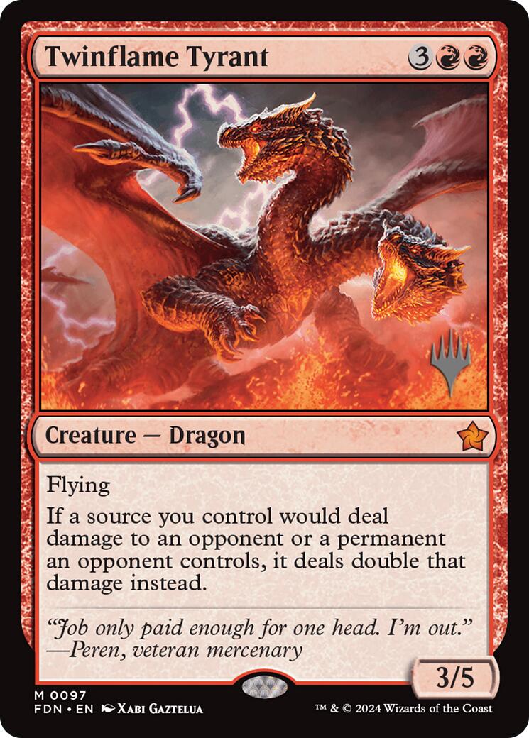 Twinflame Tyrant [Edge of Eternities Promo Pack] | Total Play
