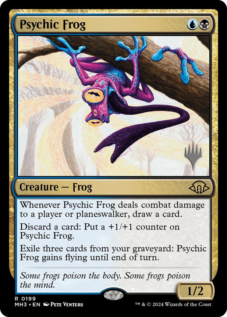 Psychic Frog [Edge of Eternities Promo Pack] | Total Play