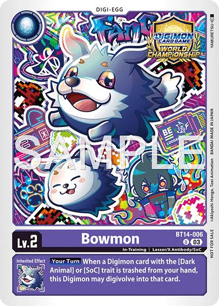Bowmon [BT14-006] (Regionals 25-26 Season 2 Participant) [Blast Ace] | Total Play
