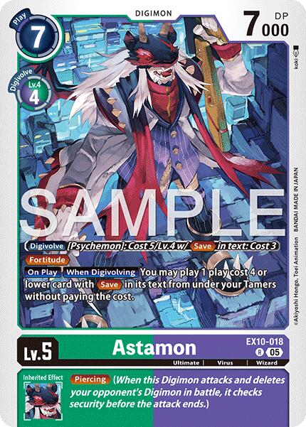 Astamon [EX10-018] [Sinister Order] | Total Play
