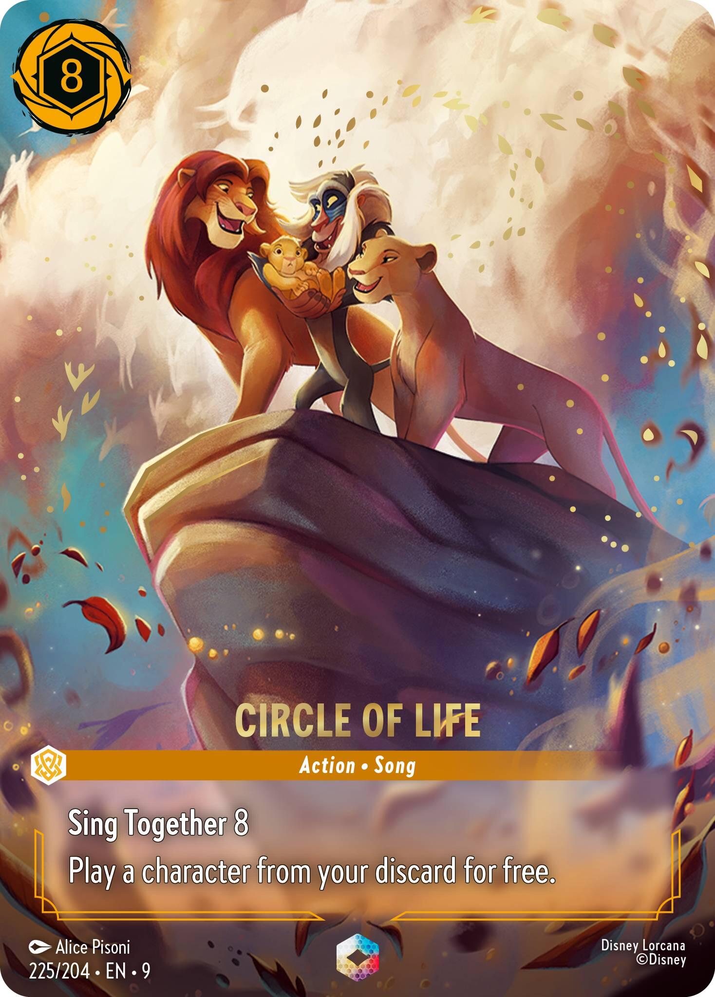 Circle of Life (Enchanted) (225/204) [Fabled] | Total Play