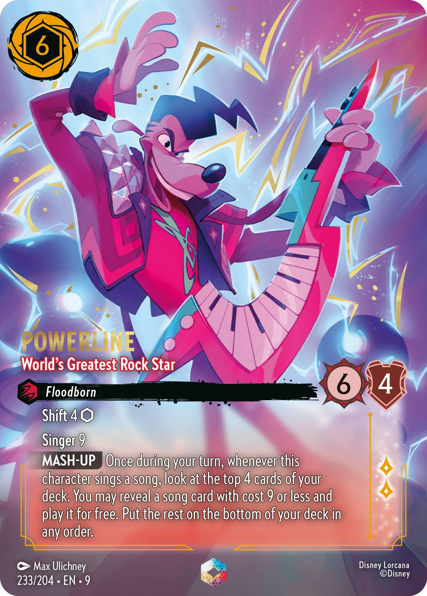 Powerline - World's Greatest Rock Star (Enchanted) (233/204) [Fabled] | Total Play