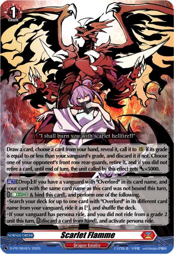 Scarlet Flamme (D-PR-904EN) [DZ-BT10: Dragonsoul Resonance] | Total Play
