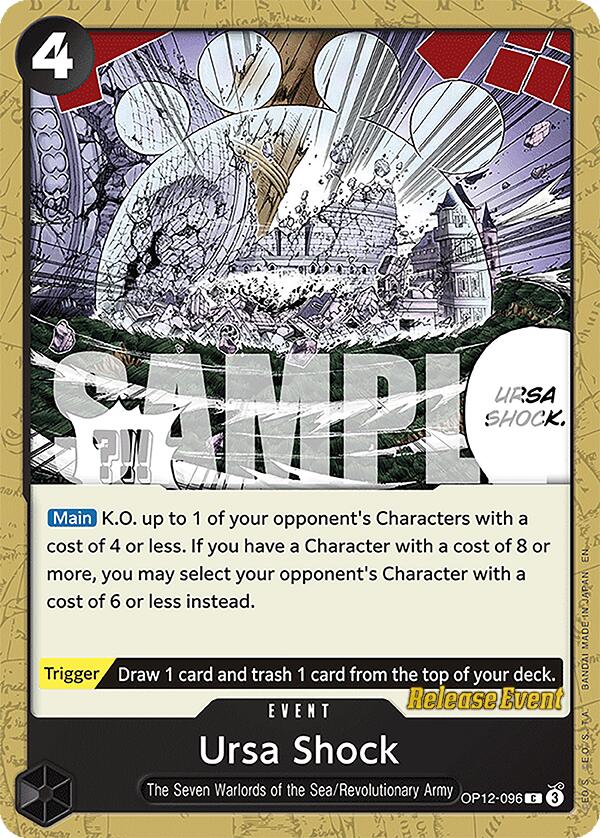Ursa Shock [Legacy of the Master Release Event Cards] | Total Play