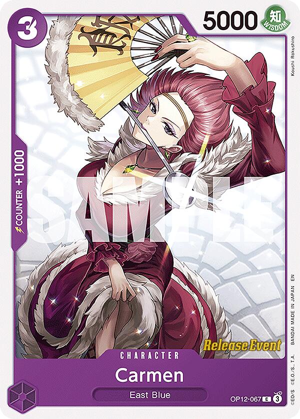 Carmen [Legacy of the Master Release Event Cards] | Total Play