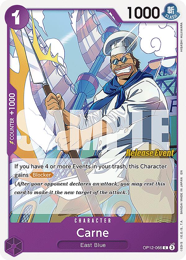 Carne [Legacy of the Master Release Event Cards] | Total Play