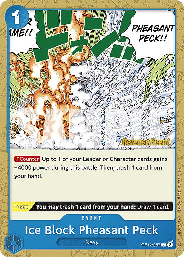 Ice Block Pheasant Peck [Legacy of the Master Release Event Cards] | Total Play