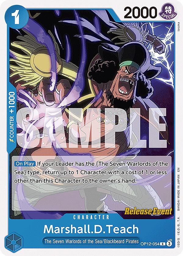 Marshall.D.Teach [Legacy of the Master Release Event Cards] | Total Play