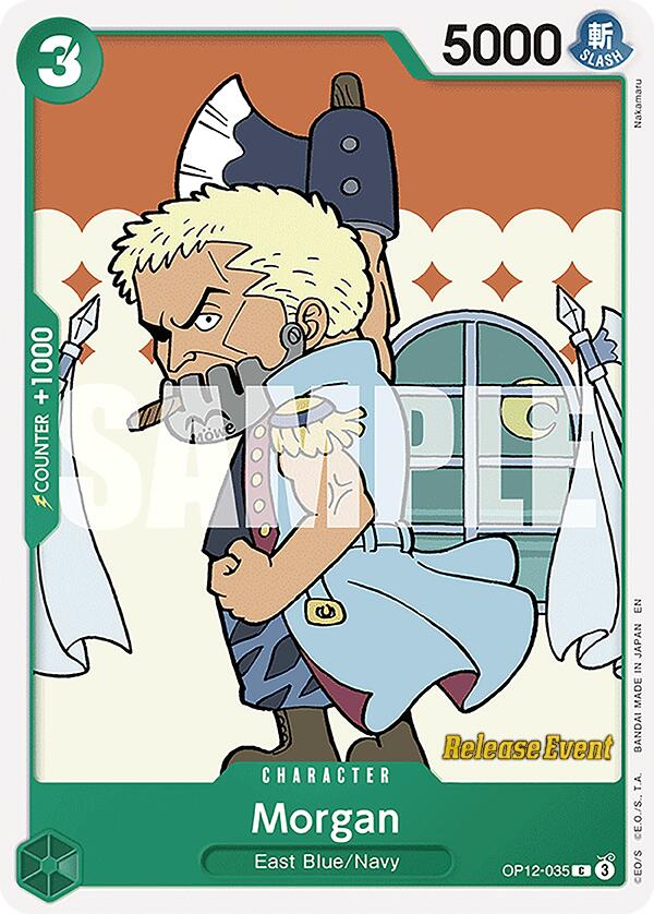 Morgan [Legacy of the Master Release Event Cards] | Total Play