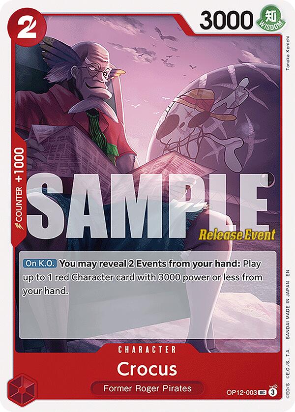 Crocus [Legacy of the Master Release Event Cards] | Total Play