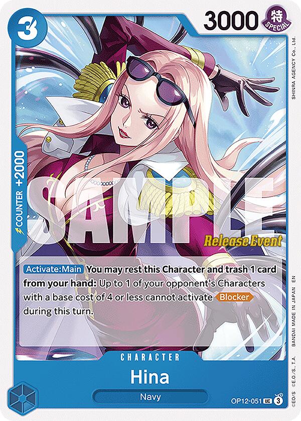 Hina [Legacy of the Master Release Event Cards] | Total Play