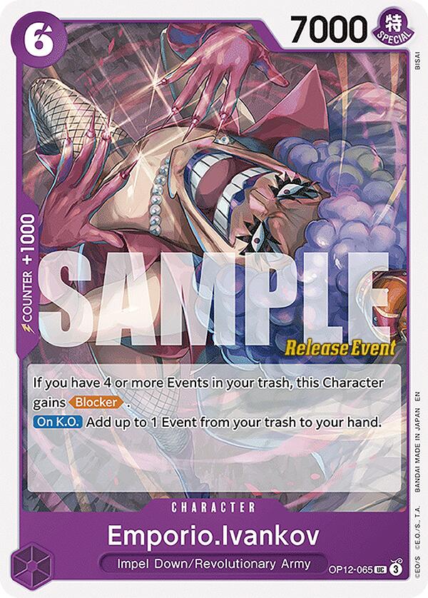 Emporio.Ivankov [Legacy of the Master Release Event Cards] | Total Play