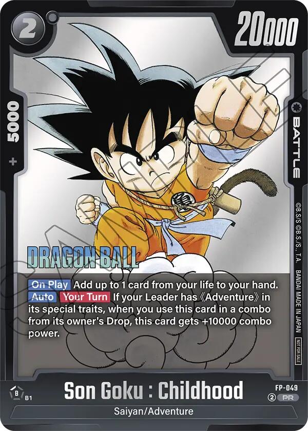 Son Goku : Childhood [Fusion World Promotion Cards] | Total Play