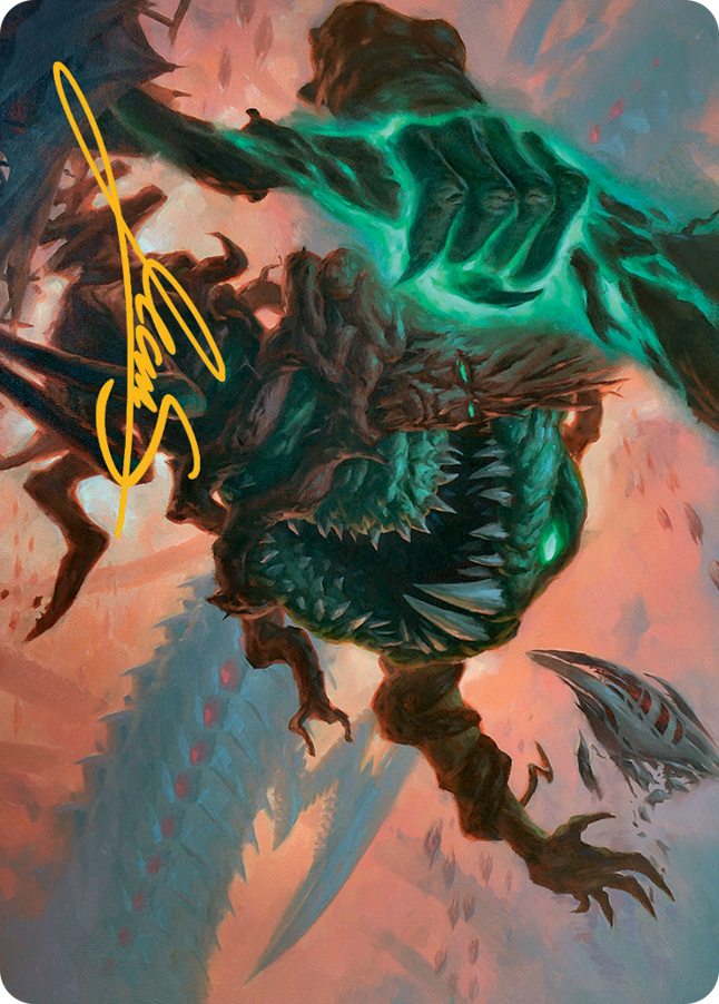 Yargle and Multani Art Card (Gold-Stamped Signature) [March of the Machine Art Series] | Total Play