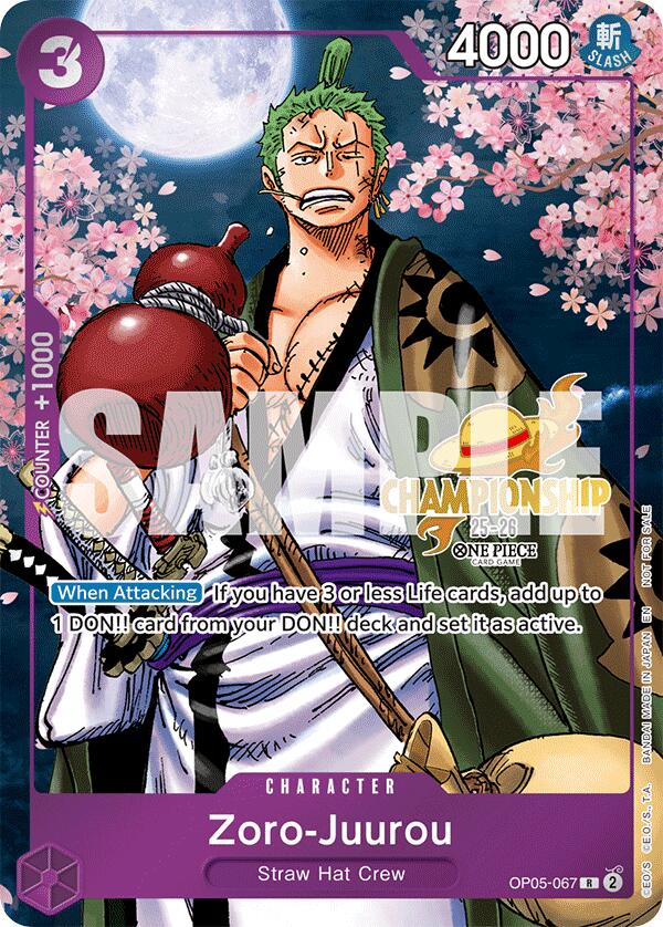 Zoro-Juurou (CS 25-26 Event Pack) [One Piece Promotion Cards] | Total Play
