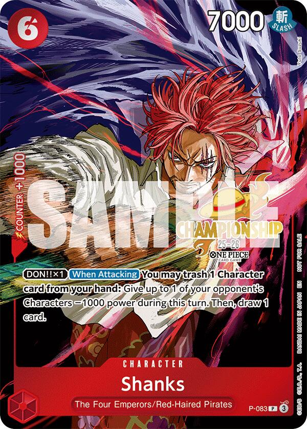 Shanks (CS 25-26 Event Pack) [One Piece Promotion Cards] | Total Play
