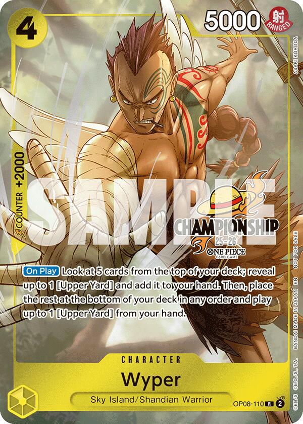 Wyper (CS 25-26 Celebration Pack) [One Piece Promotion Cards] | Total Play