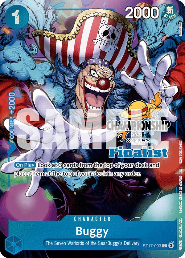 Buggy (CS 25-26 Finalist Card Set 1) [One Piece Promotion Cards] | Total Play