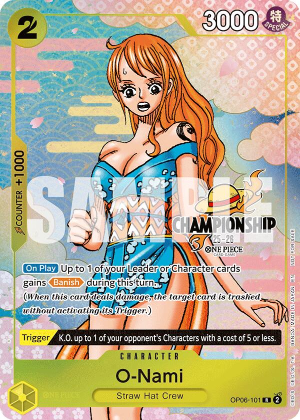 O-Nami (CS 25-26 Event Pack Finalist Ver.) [One Piece Promotion Cards] | Total Play