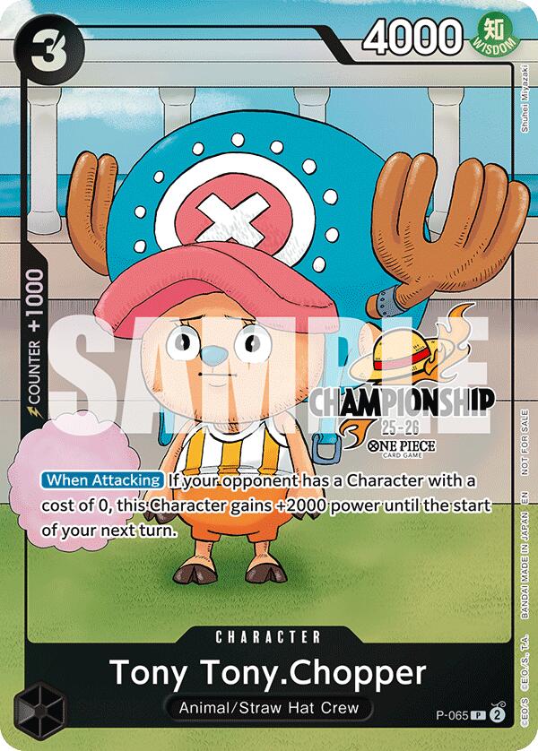 Tony Tony.Chopper (CS 25-26 Event Pack Finalist Ver.) [One Piece Promotion Cards] | Total Play
