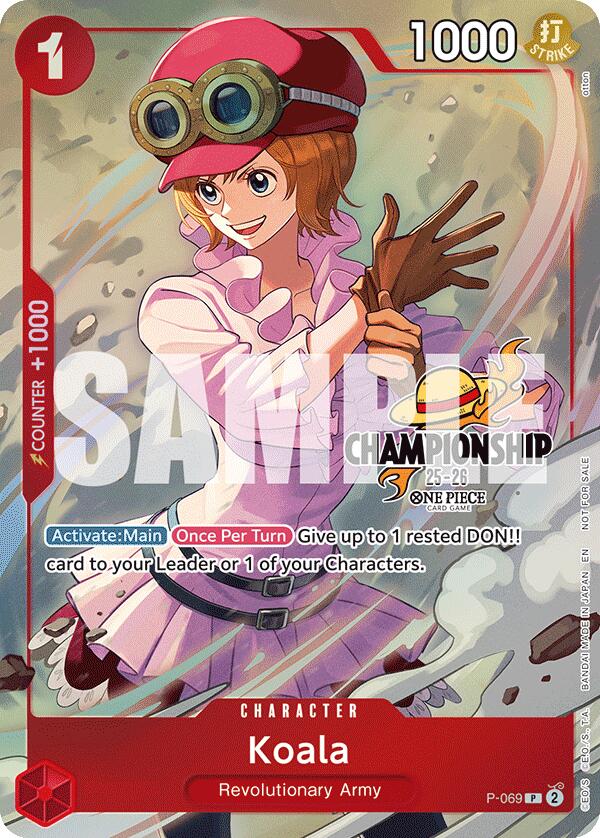 Koala (CS 25-26 Event Pack Finalist Ver.) [One Piece Promotion Cards] | Total Play