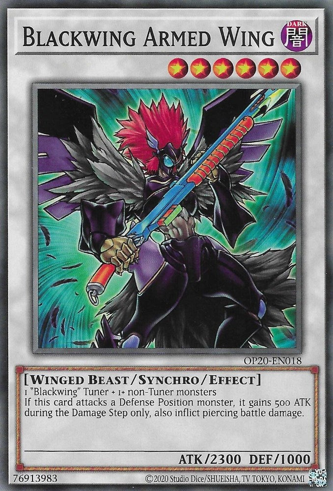 Blackwing Armed Wing [OP20-EN018] Common | Total Play