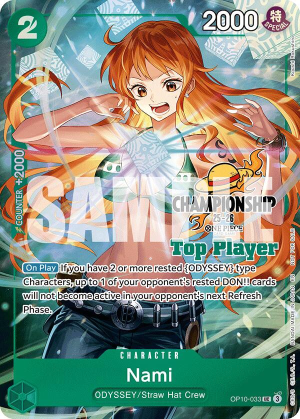 Nami (CS 25-26 Top Player Pack) [One Piece Promotion Cards] | Total Play