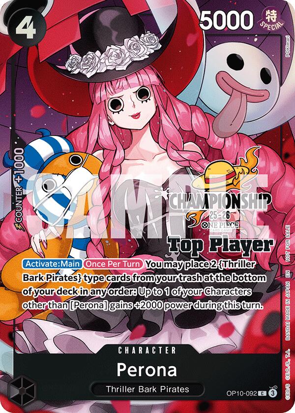 Perona (CS 25-26 Top Player Pack) [One Piece Promotion Cards] | Total Play