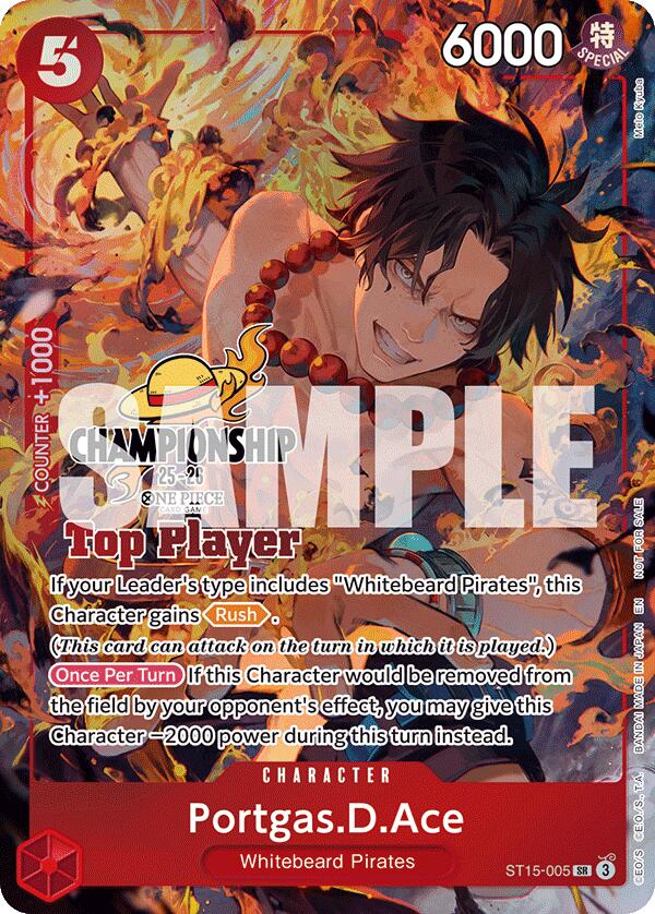 Portgas.D.Ace (CS 25-26 Top Player Pack) [One Piece Promotion Cards] | Total Play