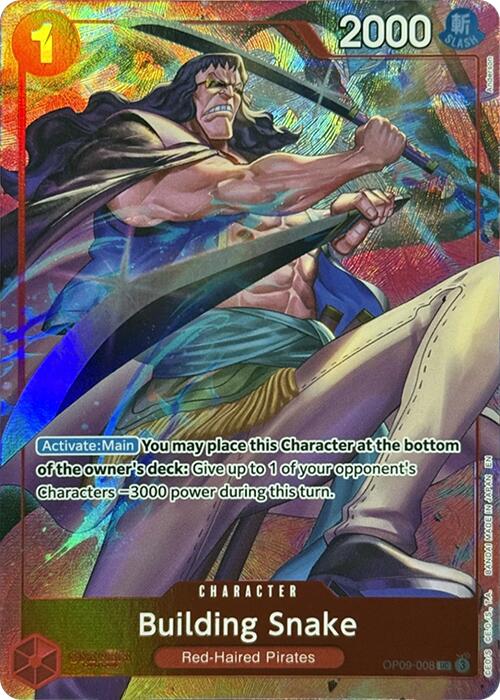 Building Snake (Premium Card Collection -Best Selection Vol. 4-) [One Piece Promotion Cards] | Total Play