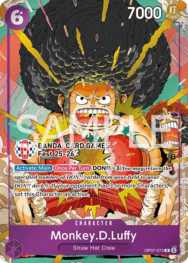 Monkey.D.Luffy (BANDAI Card Games Fest 25-26) [One Piece Promotion Cards] | Total Play