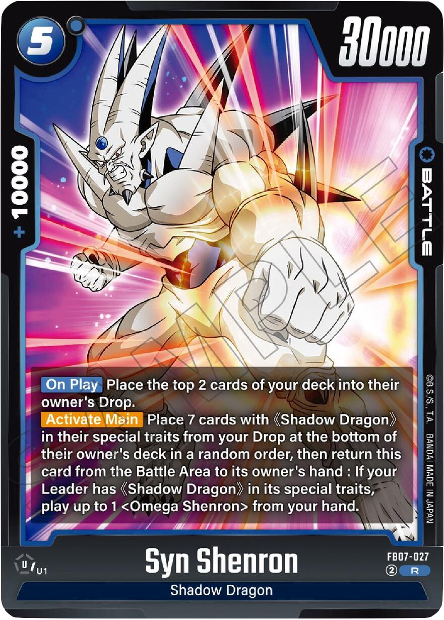 Syn Shenron (FB07-027) [Wish For Shenron] | Total Play