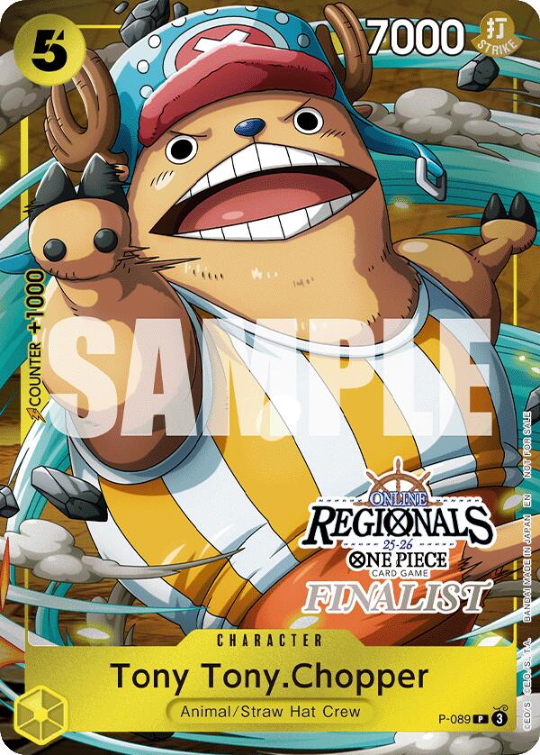 Tony Tony.Chopper (Online Regional Finalist Card Set 2025 Vol.2) [One Piece Promotion Cards] | Total Play