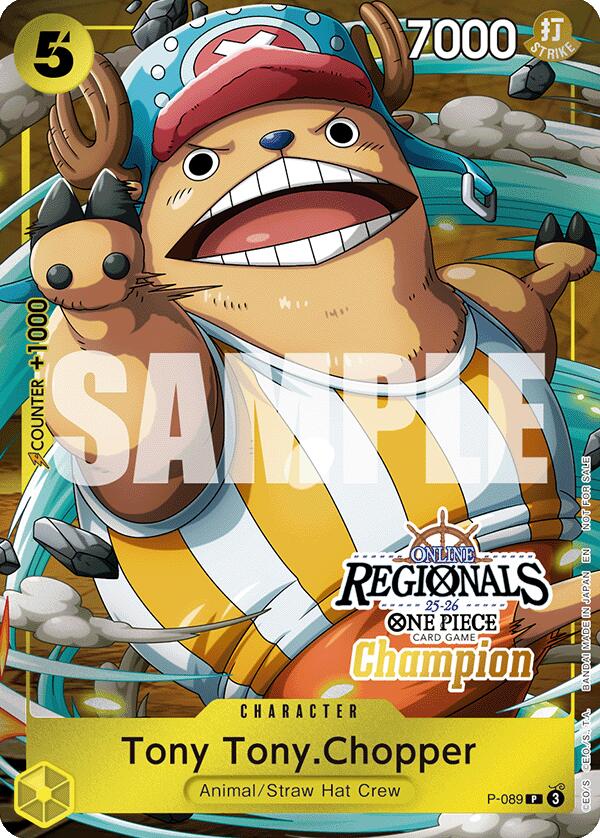 Tony Tony.Chopper (Online Regional Champion Card Set 2025 Vol.2) [One Piece Promotion Cards] | Total Play