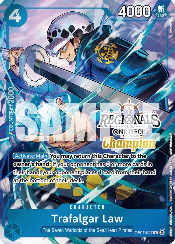 Trafalgar Law (Online Regional Champion Card Set 2025 Vol.2) [One Piece Promotion Cards] | Total Play
