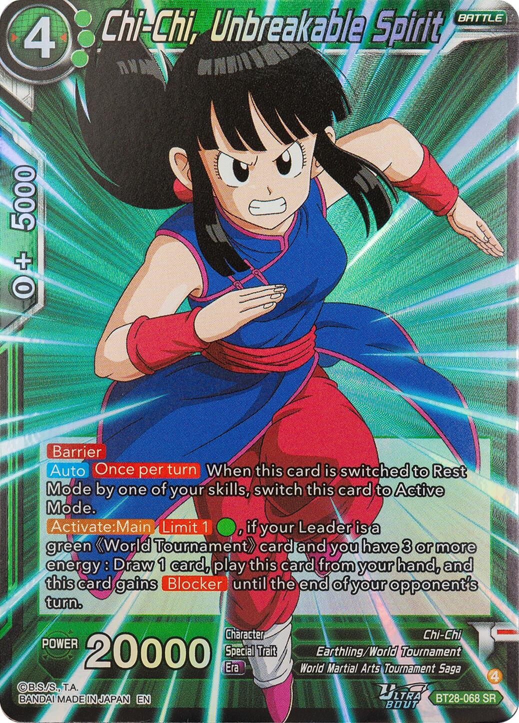 Chi-Chi, Unbreakable Spirit (BT28-068) [Prismatic Clash] | Total Play