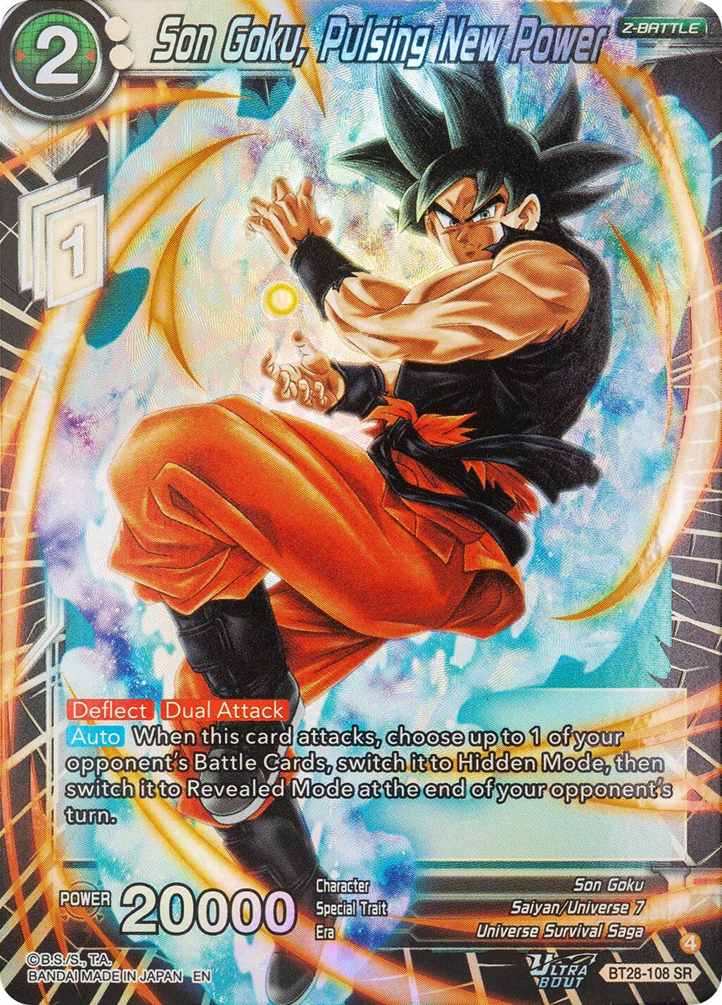Son Goku, Pulsing New Power (BT28-108) [Prismatic Clash] | Total Play