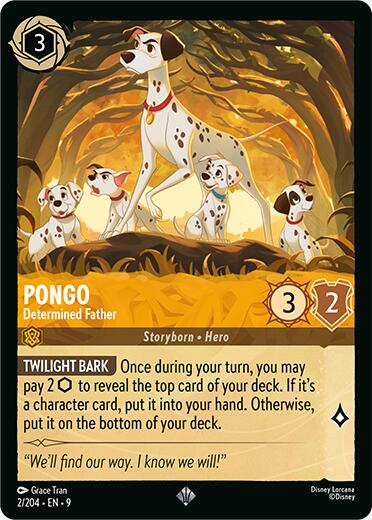 Pongo - Determined Father (2/204) [Fabled] | Total Play