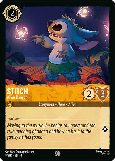 Stitch - Alien Dancer (9/204) [Fabled] | Total Play