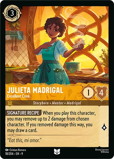 Julieta Madrigal - Excellent Cook (18/204) [Fabled] | Total Play