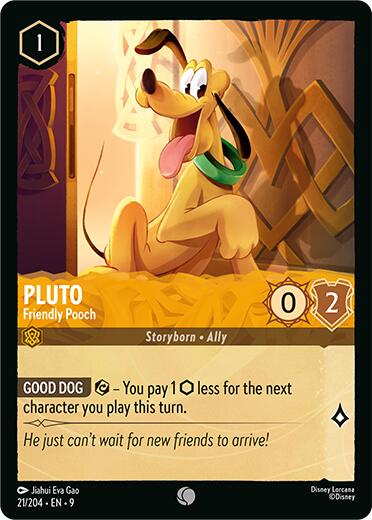Pluto - Friendly Pooch (21/204) [Fabled] | Total Play