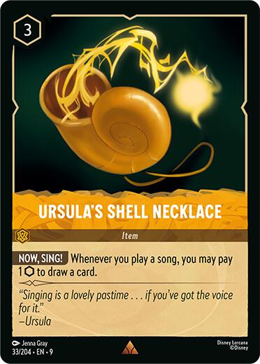 Ursula's Shell Necklace (33/204) [Fabled] | Total Play