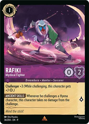 Rafiki - Mystical Fighter (36/204) [Fabled] | Total Play