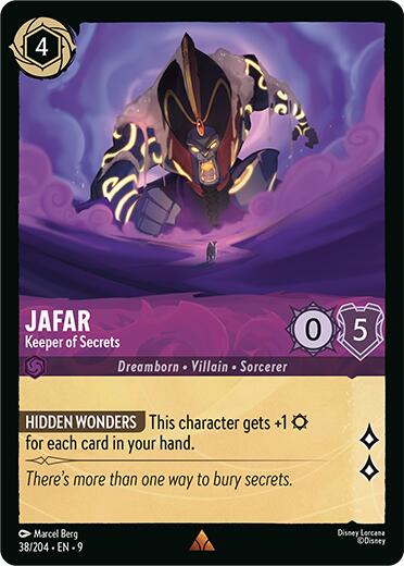 Jafar - Keeper of Secrets (38/204) [Fabled] | Total Play