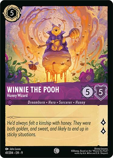 Winnie the Pooh - Hunny Wizard (41/204) [Fabled] | Total Play