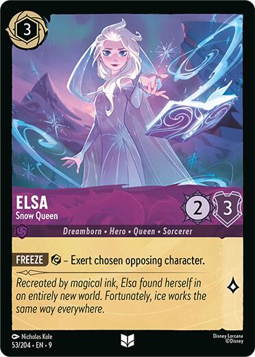Elsa - Snow Queen (53/204) [Fabled] | Total Play